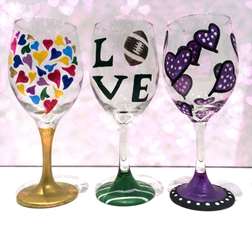Wine Glass Painting