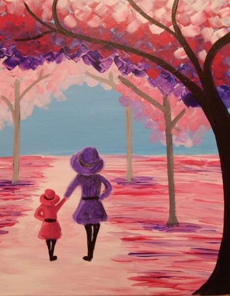 Canvas Painting Easy Mother's Day Painting Ideas For Toddlers - Main Image