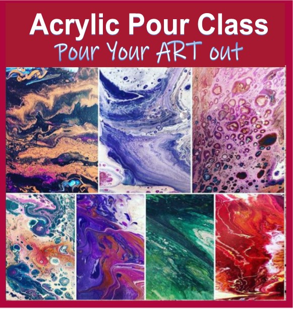 Pour Painting / Marble Art: The Hot New Craze! - Pinot's Palette