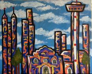Alamo City Skyline