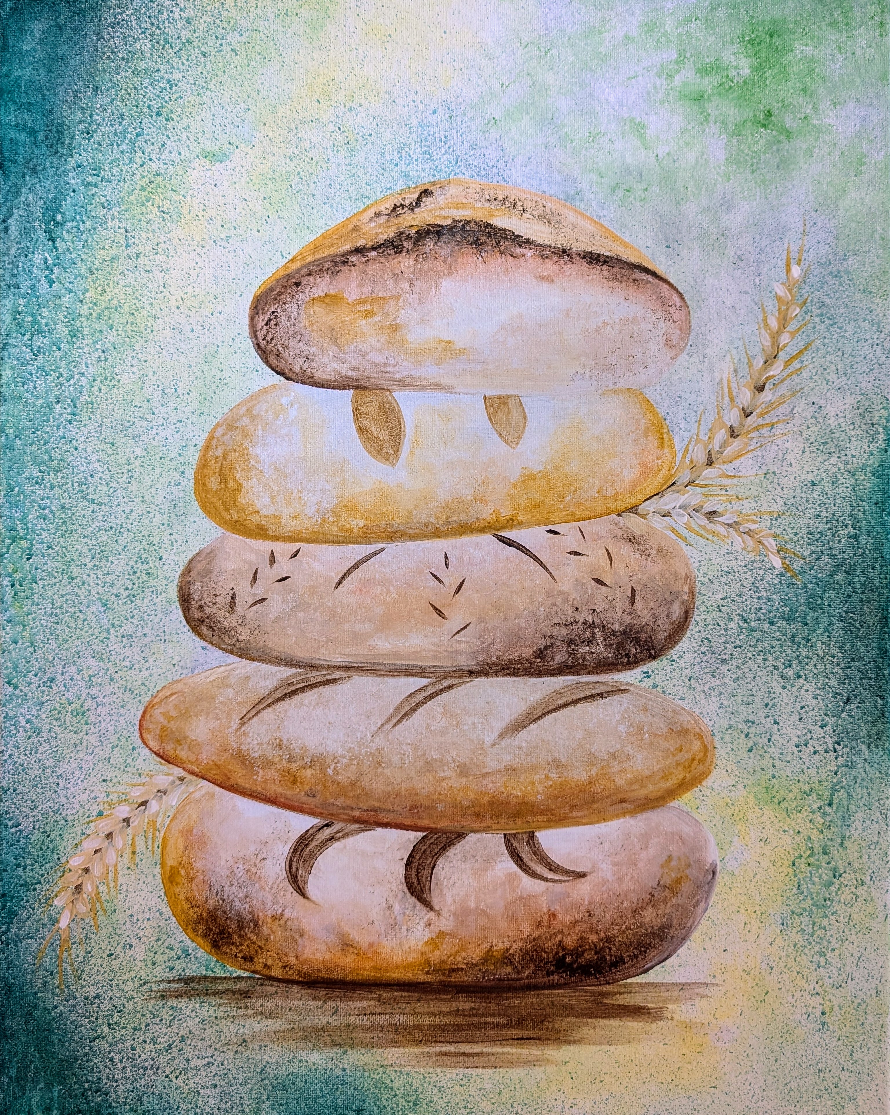 All You Knead is Loaf - Pinot's Palette Painting