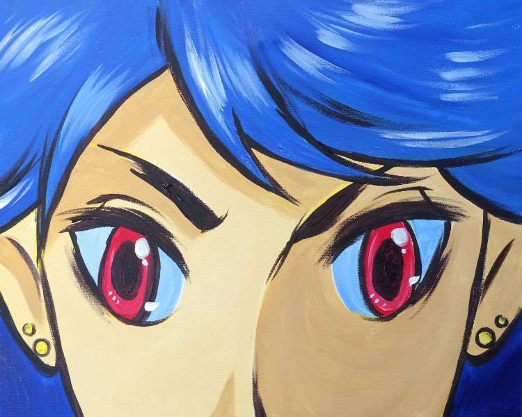Anime Eyes Pinot S Palette Painting