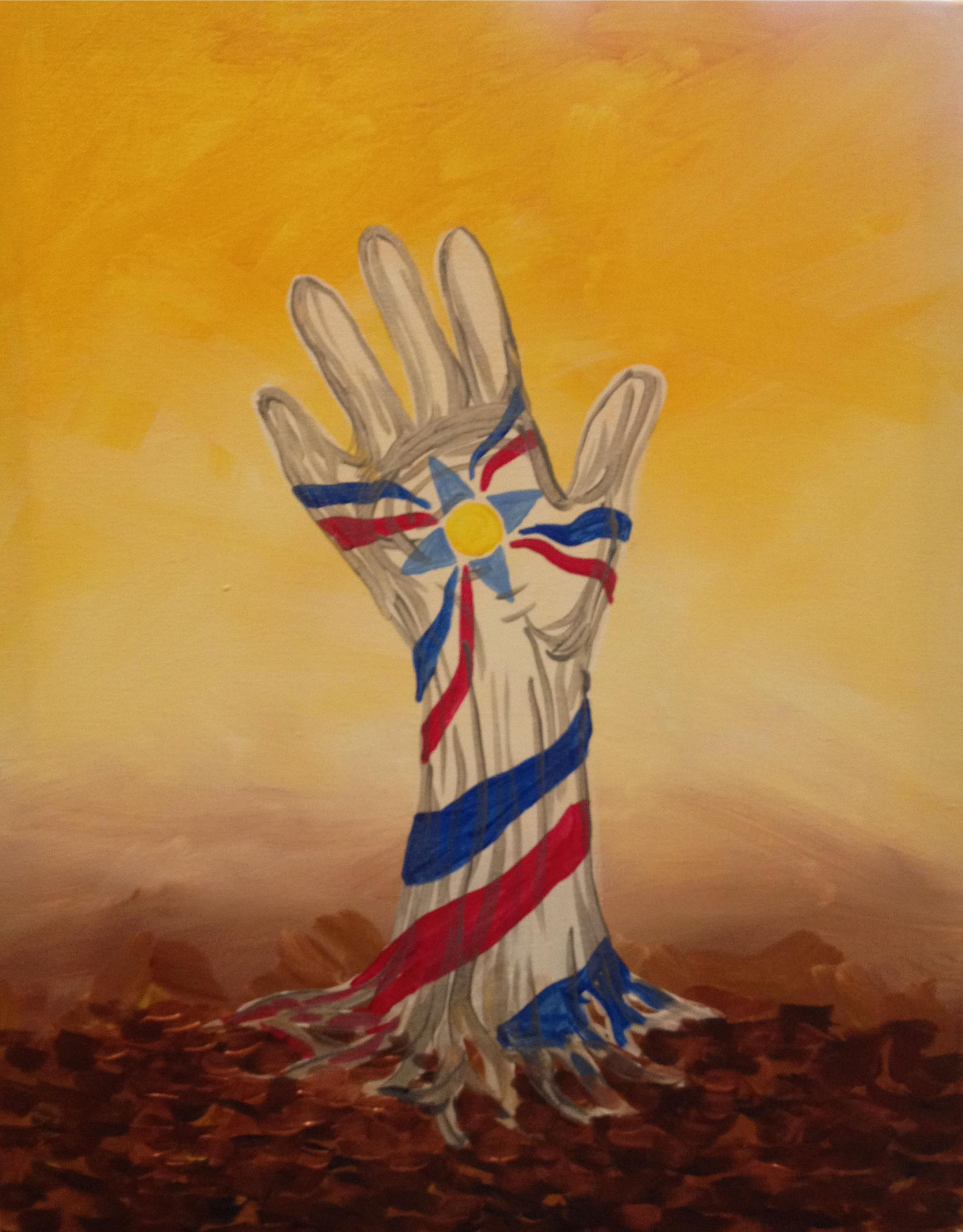 Assyria Will Rise - Pinot's Palette Painting