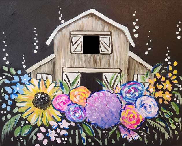 Barn in Bloom
