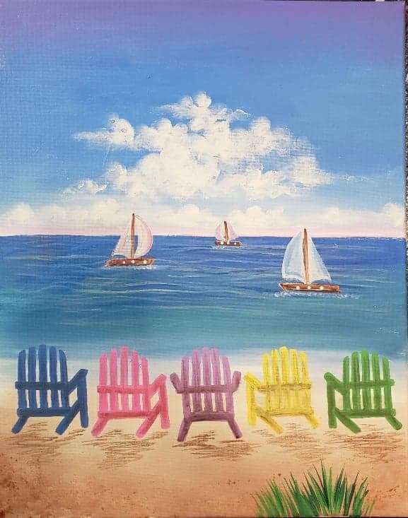 Beach Chairs - $10 off bottles of wine
