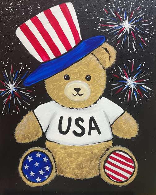 Bear-y Patriotic