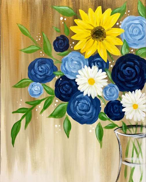 Beautifully Blue Bouquet