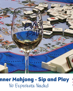 Beginner Mahjong. Sip and Play!
