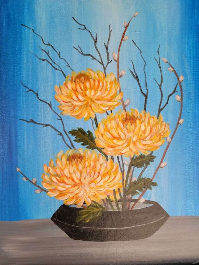 Blossoms of Chrysanthemum