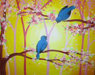 Bluebirds & Blossoms