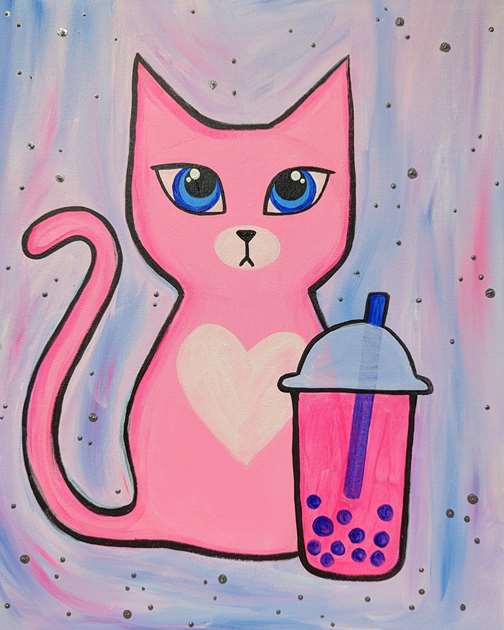 Boba Tea Kitty