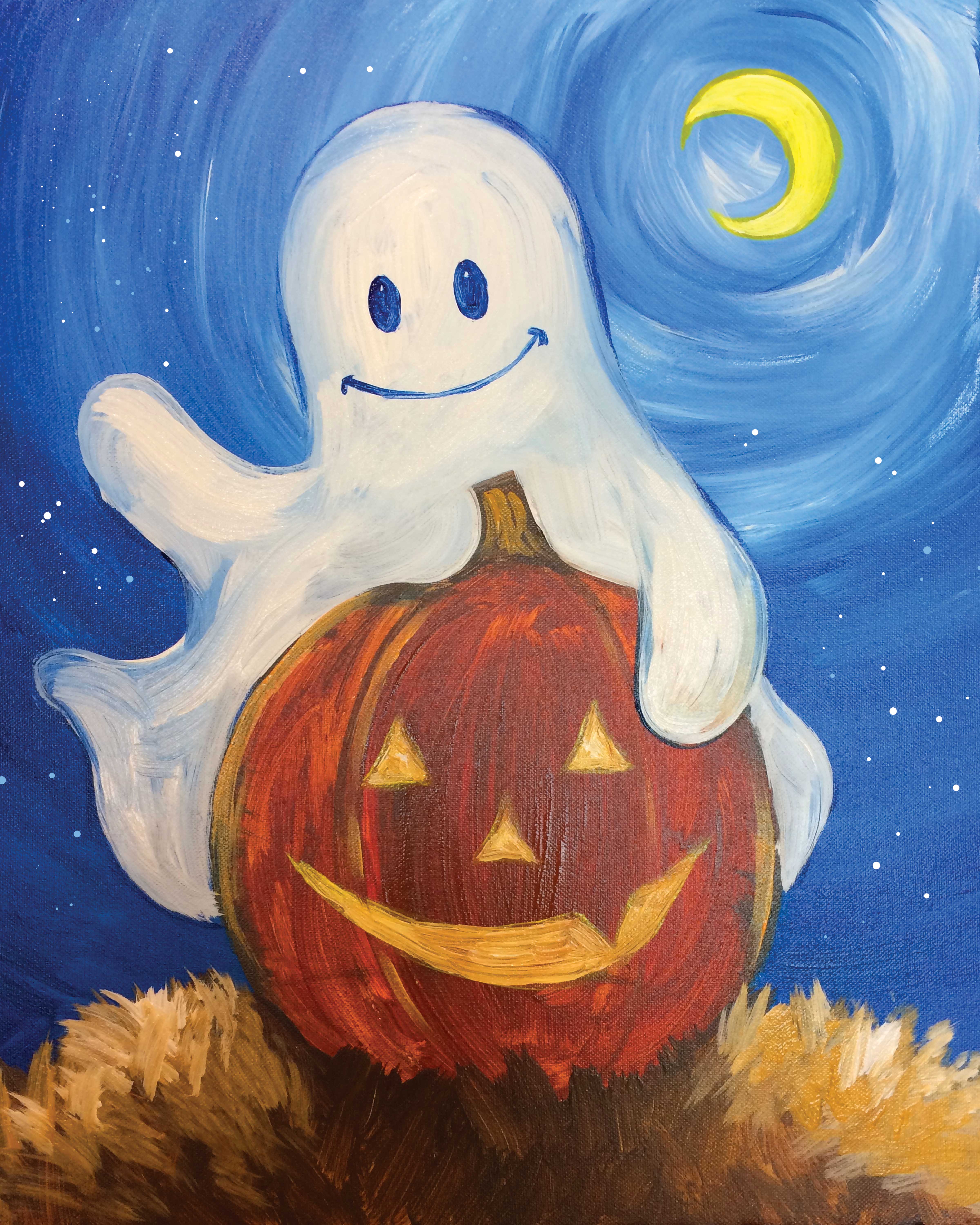 Boo Buddies Painting Kit and Written Instructions — Petite Palette