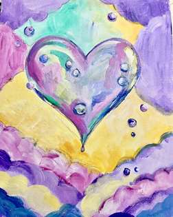 Bubble heart