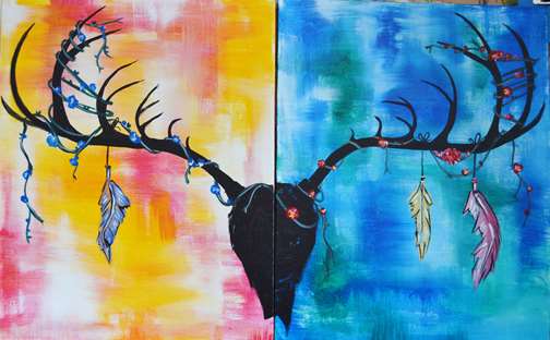 Buck Antler Date Night