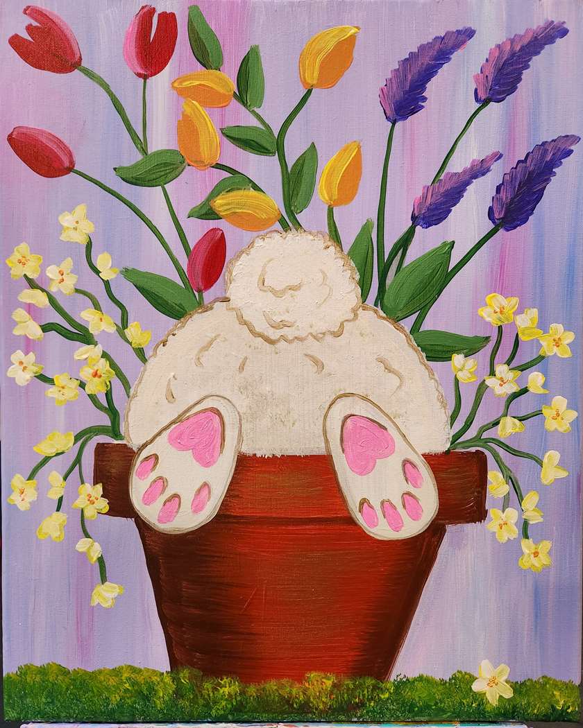Adorable new Girl's Night painting--only $29 a seat 🐰