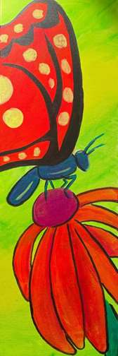 Butterfly Black Light