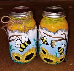 Buzzing Bee Jars 