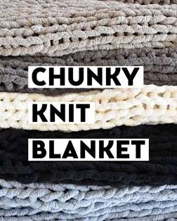 BYOY (Bring Your Own Yarn) Chunky Blanket Class