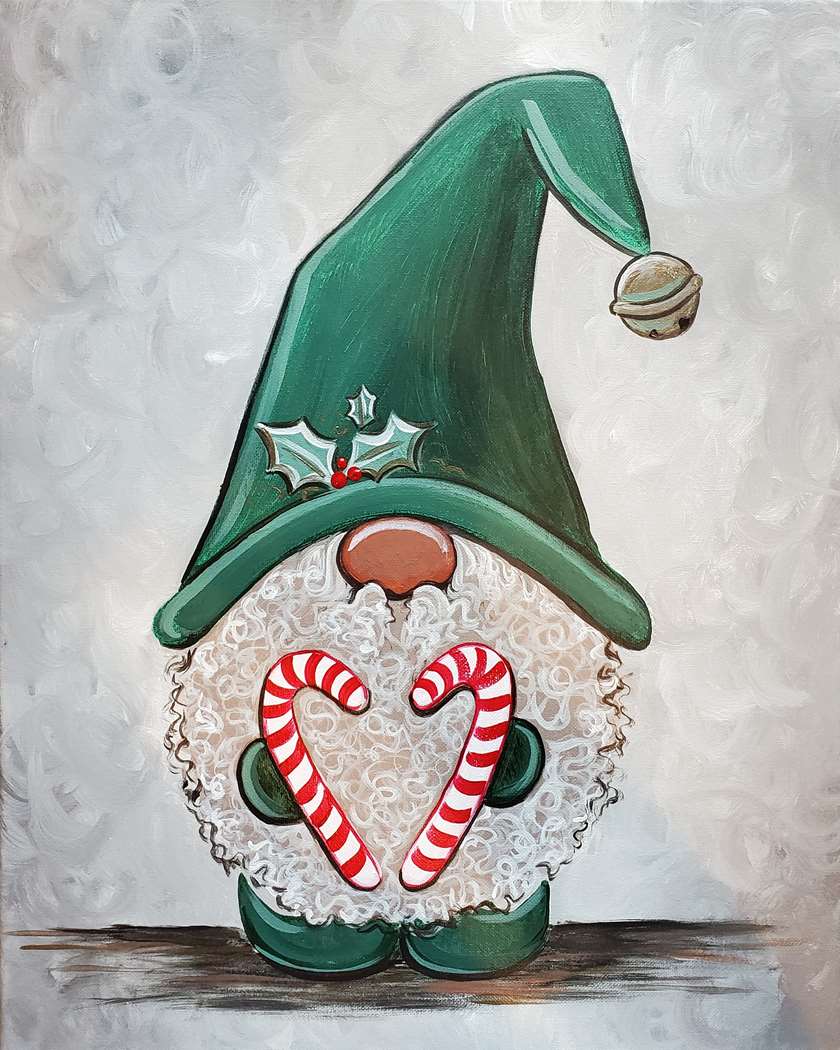 Candy Cane Gnome