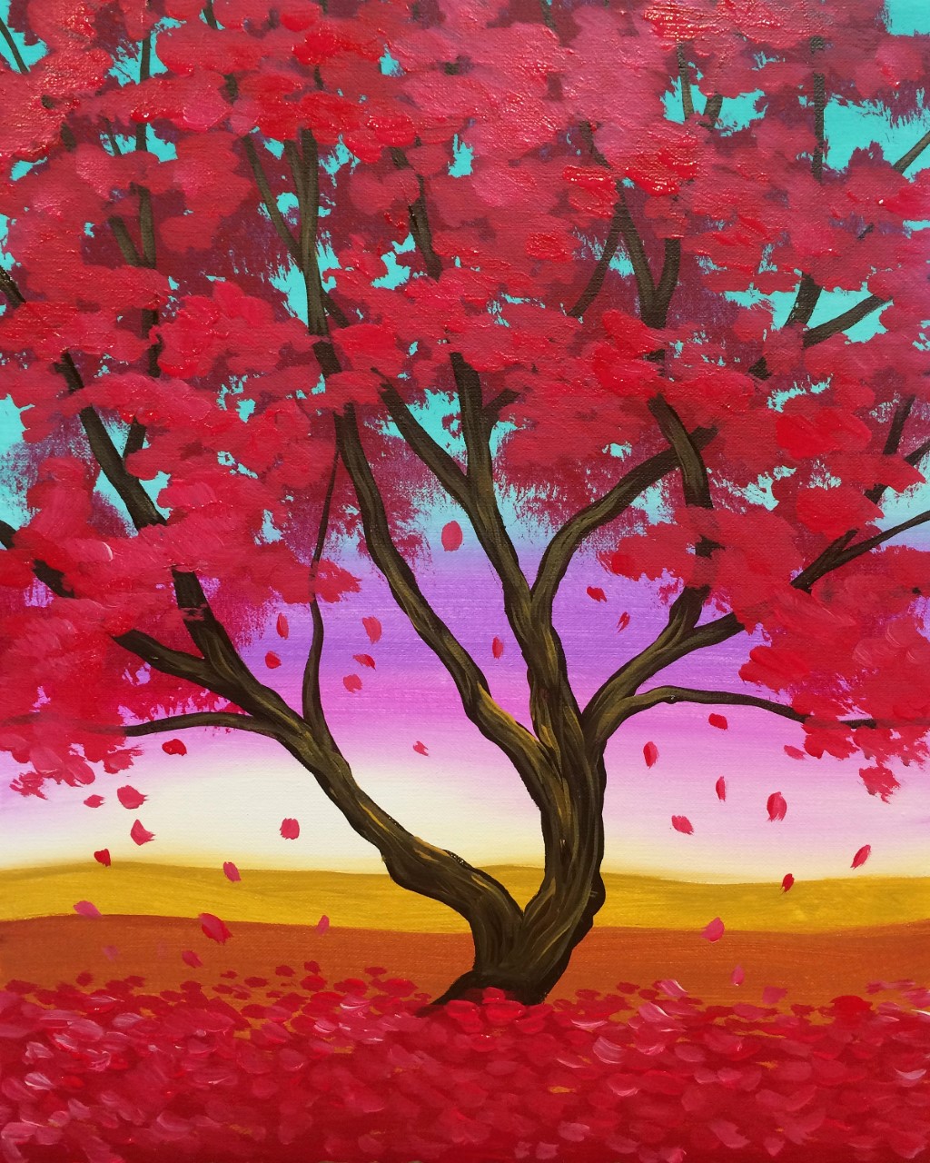 Captivating Maple - Pinot's Palette Painting