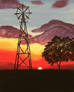 Central Cali Sunset
