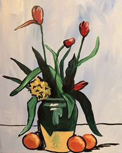 Cezanne’s Timeless Tulips