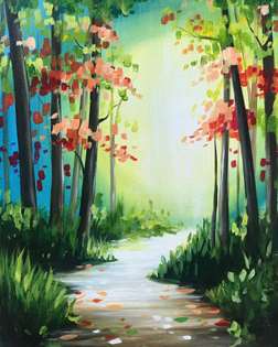 Paint And Sip In Briarcliff Briarcliff Pinot S Palette
