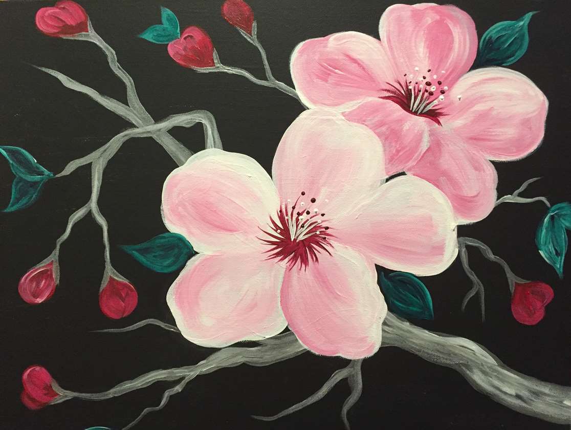 $39 Special In-Studio Event: Chic Cherry Blossom