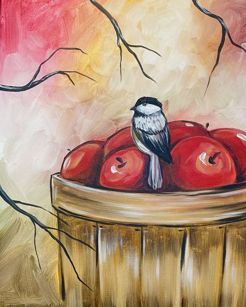 Chickadee Dreams of Fall