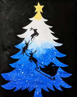 Christmas Tree Silhouette