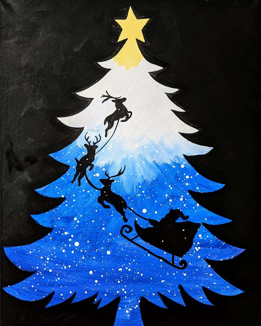 Christmas Tree Silhouette