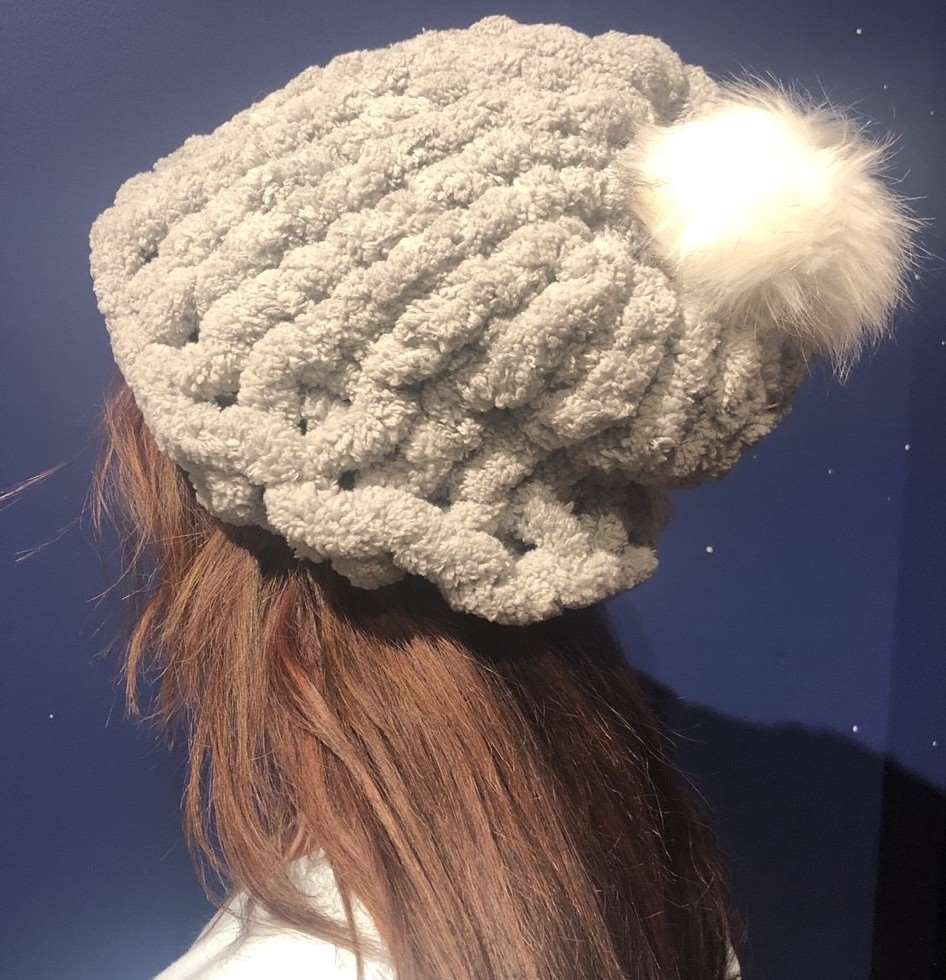 chunky knit hat