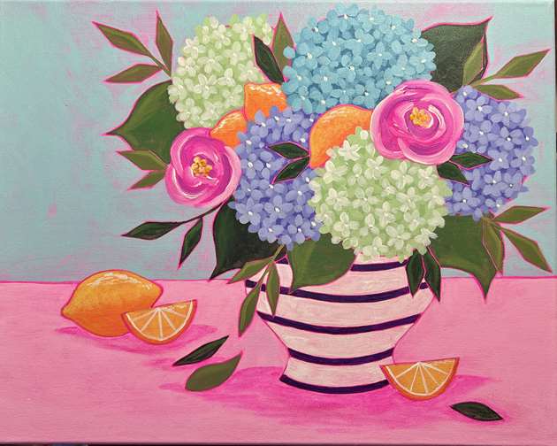 Citrus Summer Blooms