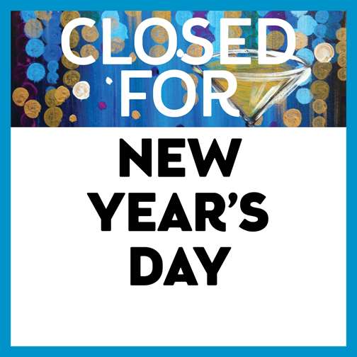 Closed for New Year's Day