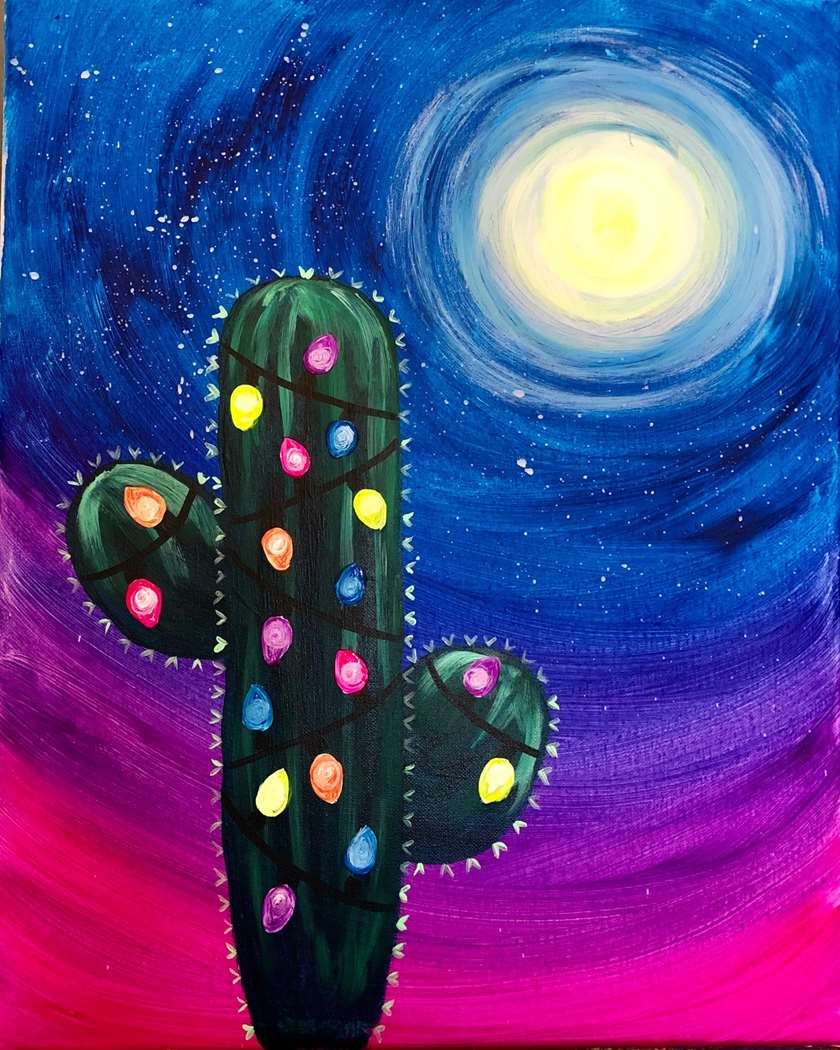 Colorful Christmas Cactus