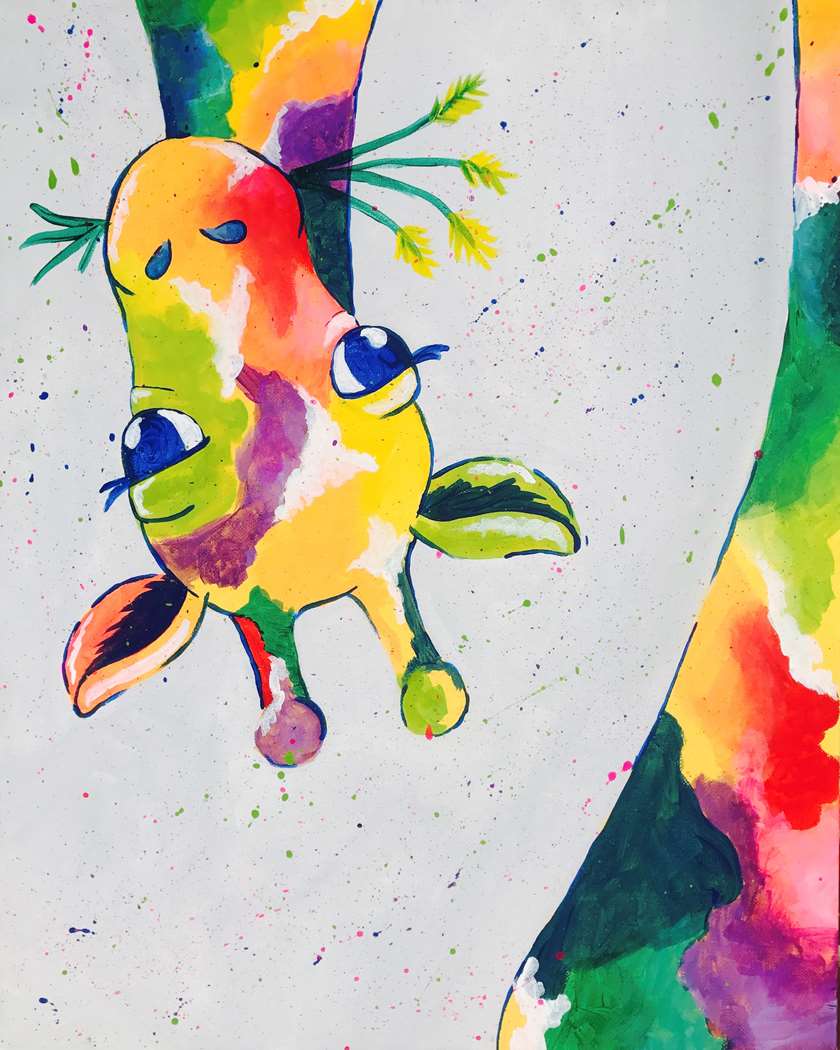 Giraffing Me Crazy 16x20 Sat May 18 10am At Wesley Chapel