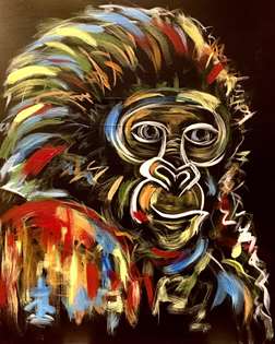 Colorful Gorilla