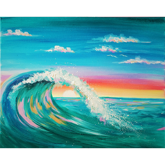 All Ages Colorful Wave
