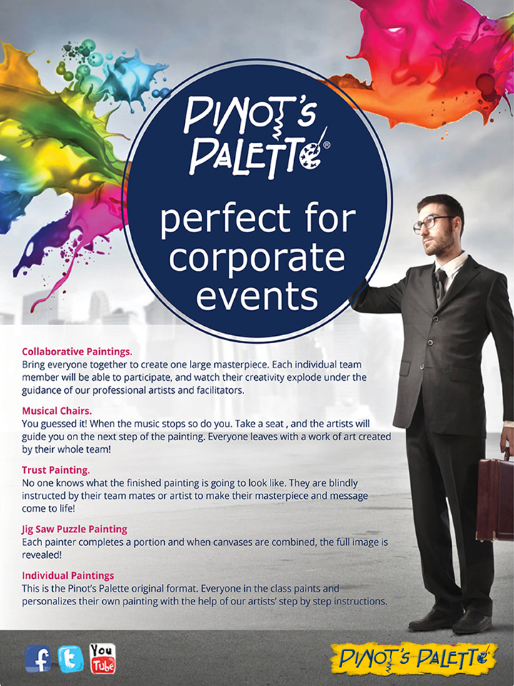 Corporate Picture - Pinot's Palette Painting