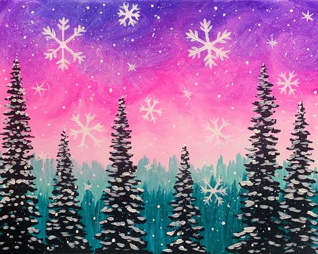 Cotton Candy Winter Dreams