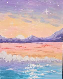 Paint and Sip in Huntington Beach