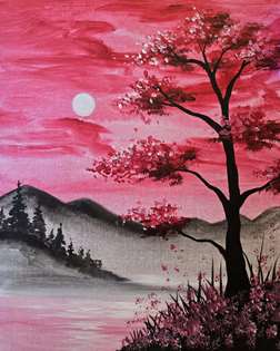 Crimson Serenity 