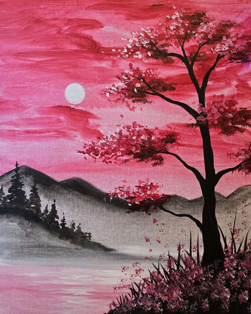Crimson Serenity 