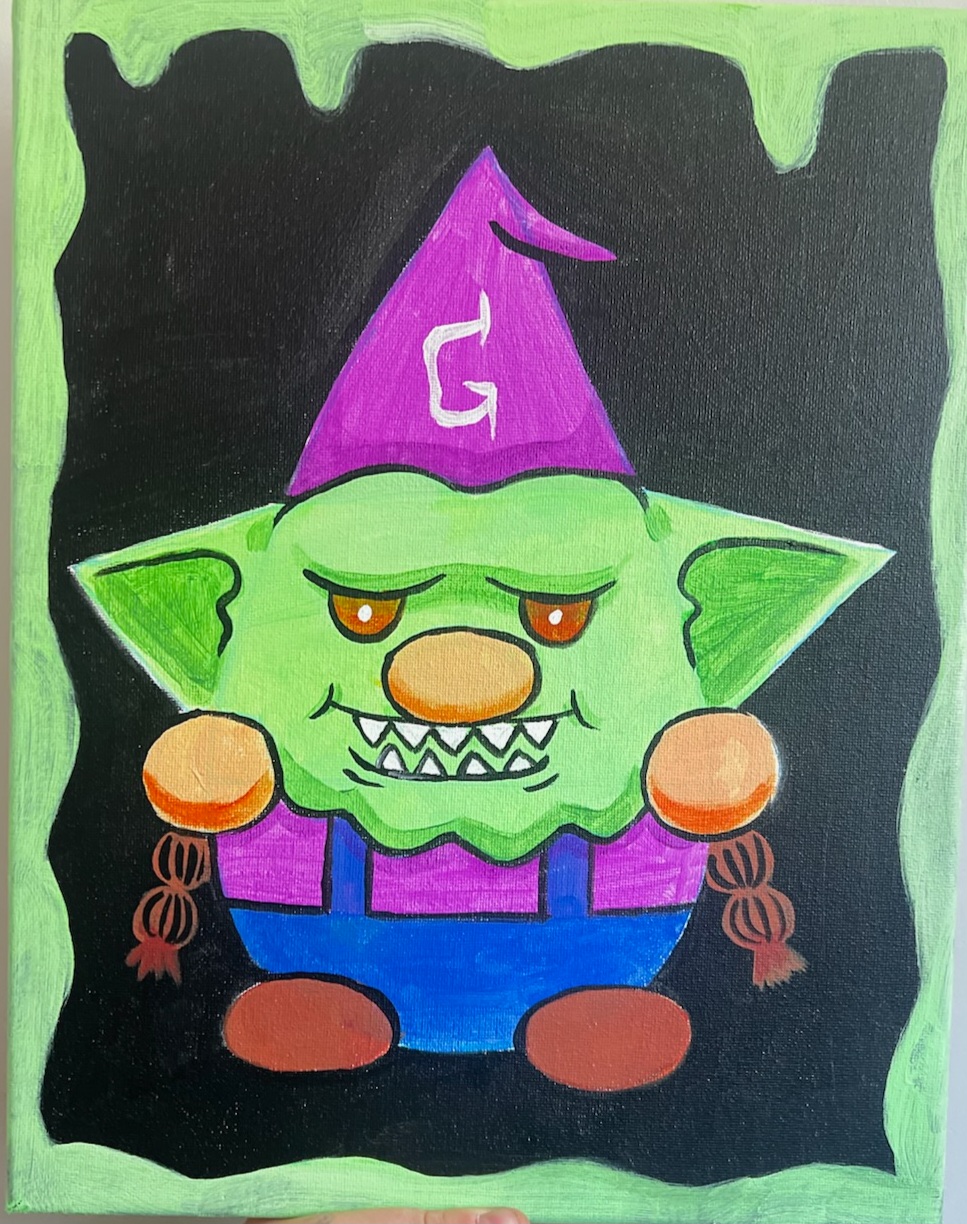 Cursed Visage - Pinot's Palette Painting