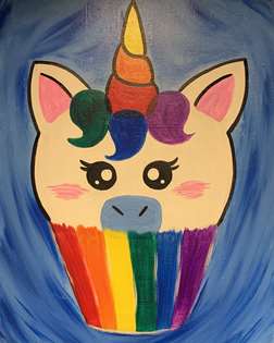Cutiecorn Cupcake