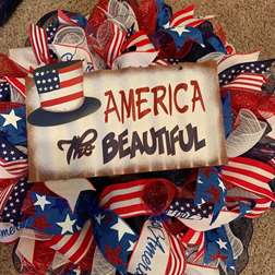 DIY - America the Beautiful Wreath Making Class
