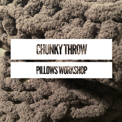 DIY Chunky Throw Pillows