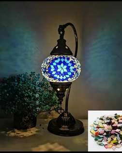 DIY Mosaic Turkish Lamp Class