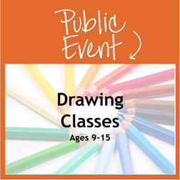 Drawing Classes: Ages 9-15