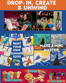 Drop In, Create & Unwind (self guided)